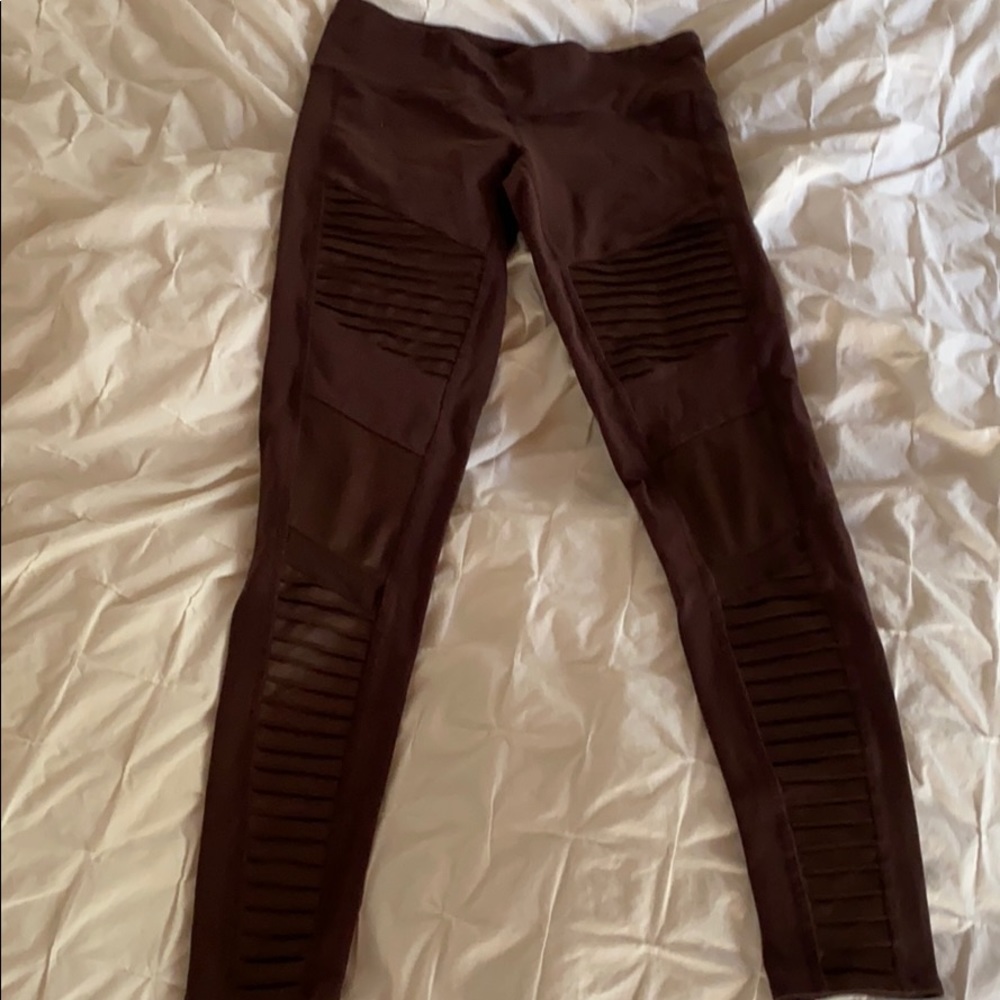 Alo yoga low rise moto leggings